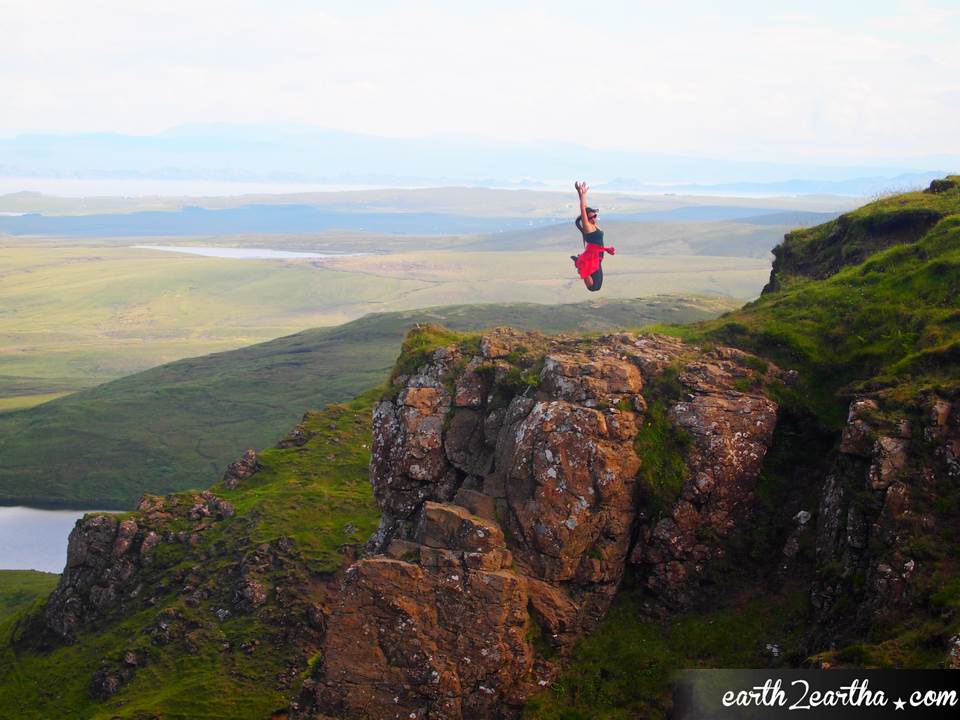 Cuith Raing Cliff Jump, Scotland